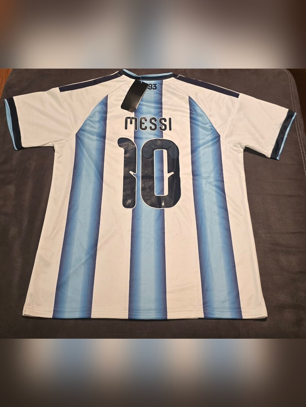 Messi Argentina National Team #10 Messi Soccer Jersey - Mens Large Brand New . - Picture 2 of 2